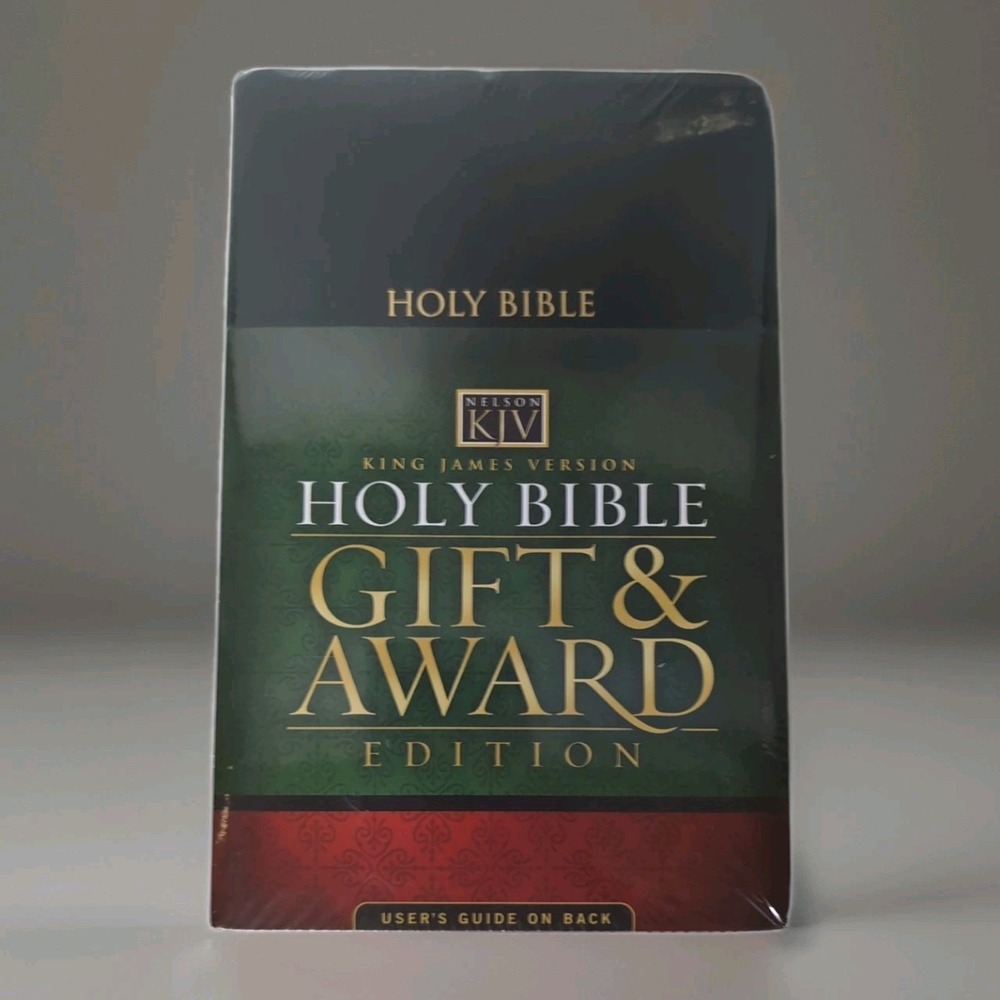 KJV HOLY BIBLE GIFT & AWARD‎ EDITION Nelson Red Letter NEW / Sealed